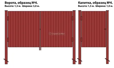 Металлопрофиль. Заборы, ворота, калитки под ключ купить в Калининграде,  цена 1 руб. от БалтМеталлПродукт — объявление №325532 на Тузлист