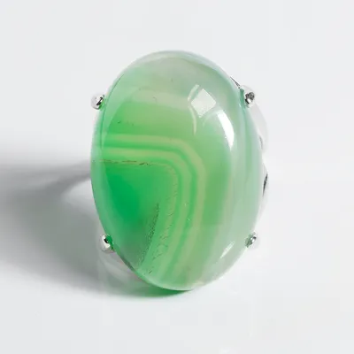 Бусы из зеленого агата – купить недорого изделие из натуральных камней в  интернет-магазине Космея