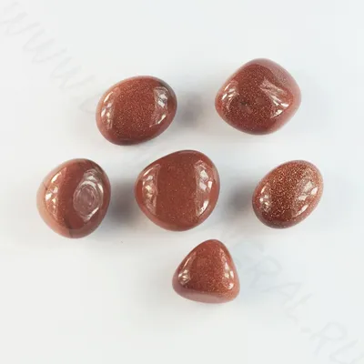Натуральный камень - авантюрин коричневый