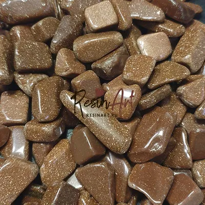 Камень - Авантюрин коричневый 15-20 мм (100 гр) - Resin Art