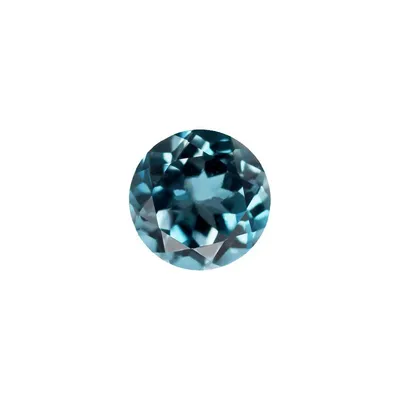 Натуральный Топаз London Blue 3,19Сt. 9×9×5,4 mm: продажа, цена в Киеве.  Ювелирные камни от \"Achilles Gems\" - 1322710774