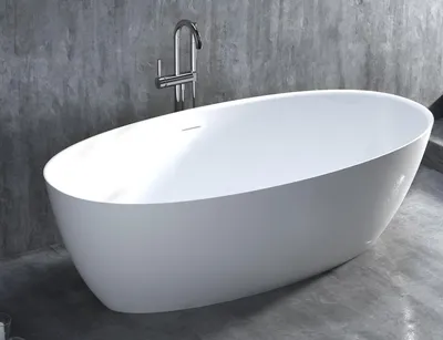 Мраморная ванна Debora из белого камня Bianco Carrara 062005151