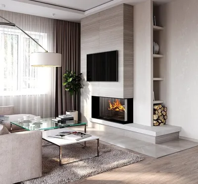 Дизайн интерьера маленькой гостиной: стиль, мебель, камин для интерьера,  цвет, варианты отделки | iLEDS.ru