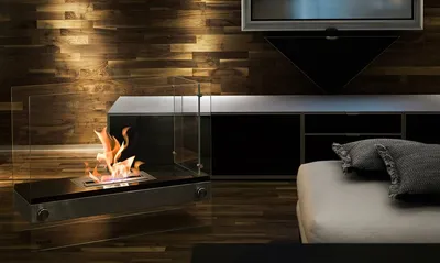 37 фото угловые электрические камины в интерьере гостиной – 2019 Дизайн  Интерьера | Rustic stone fireplace, Brick fireplace makeover, River rock  fireplaces