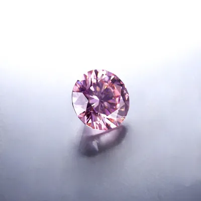 Драгоценные камни Moissanite Sakura розового цвета, круглые огранки,  драгоценные камни из сплава PFL, свободный бриллиант, Пройденный тест,  драгоценный камень для изготовления ювелирных изделий | AliExpress