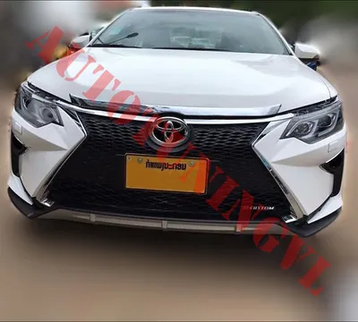 Rear Bumper Skirt Simulator For Toyota Camry Xv50-55 2014-2019, Abs  Plastic, Body Kit, Tuning, Diffuser, Taiota Camry - Front Skirt - AliExpress