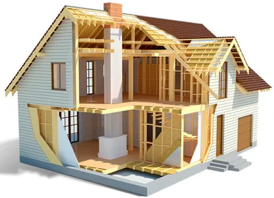 Строительство дома по канадской технологии - Дома из СИП-панелей. Компания  \"Авантаж\"