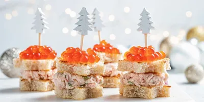 Канапе с красной рыбой. Рецепт / Canapé with red fish. Recipe / Поварешкин  TV - YouTube