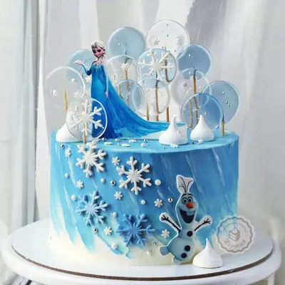 1 шт./лот тематический торт в виде холодной принцессы Эльзы, капкейки,  топперы, торты, флаг для девочек, украшение для дня рождения, день  рождения, товары для торта | AliExpress