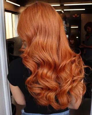 Рыжий карамельный цвет волос - 80 photo