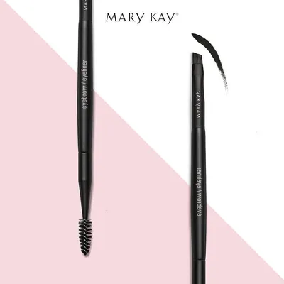 Отзыв о Карандаш для бровей Mary Kay | качественный карандаш для придания  естественного контура бровей ( сравнение двух оттенков)