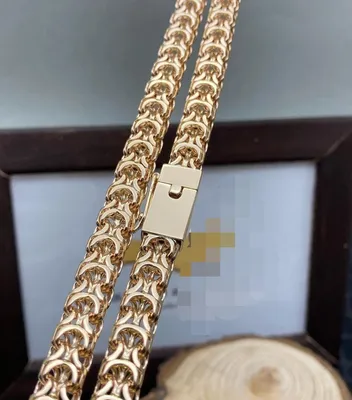 Серебряная позолоченная цепочка Кардинал Серебро 925, покрытое позолотой  585 Вес 85 грамм, длина 55 см; ширина 10 мм. Замок коробо… | Jewelry, Gold  bracelet, Gold