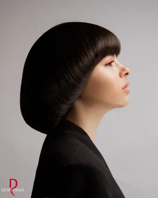 Во- первых, это красиво: идеи стрижек с челкой на темные волосы | Mixnews