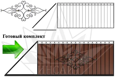 Каркас Откатных Ворот Комплект 2000х4000х6000 - Центр современной кровли