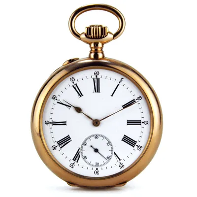Карманные часы \"Павел Буре\" золотые купить в интернет-магазине GOLDMOSCOW с  доставкой по Москве и всей России
