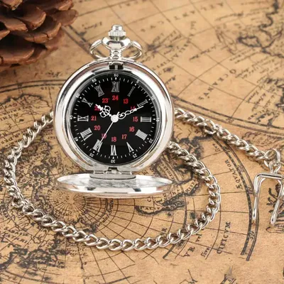 Карманные часы «Серебряные Павел Буре» купить в интернет-магазине  GOLDMOSCOW с доставкой по Москве и всей России