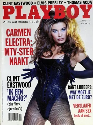 Carmen Electra Playboy Magazine January 2009 Excellent condition | eBay