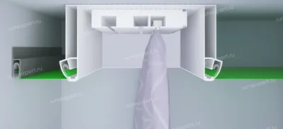 Карниз для натяжного потолка: потолочный и скрытый, ниша ПК-5