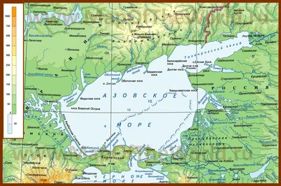 Азовское Море: Полезные свойства, Происхождение и Глубина Азовского моря.