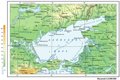 Азовское Море: Полезные свойства, Происхождение и Глубина Азовского моря.
