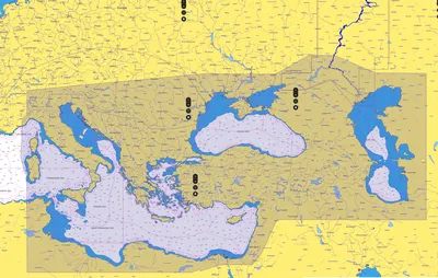 Карта стран Чёрного моря иллюстрация вектора. иллюстрации насчитывающей  нация - 31625776