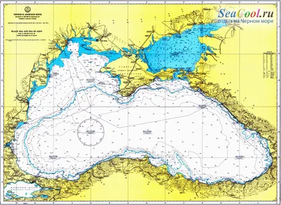 Карта Черного моря 1730 года от Маттиаса Сеуттера - PICRYL Изображение в  общественном достоянии