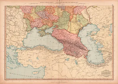 Карта побережья Чёрного моря (Дювотне Тюно, 1838) — гравюры и репродукции  на Grafika.ru