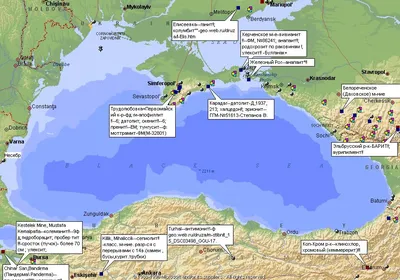 Карта Черного моря (Понт Эвксинский), Северного Причерноморья и Крыма / карт.  ... | Аукционы | Аукционный дом «Литфонд»