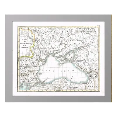 Карта Черного моря и Кавказа в Античное время. Россия, около 1900 г. -  купить по выгодной цене в интернет-магазине OZON (185129608)