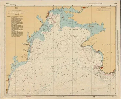 ᐉ Картина карта Древняя карта Чёрного моря 71x51 см (A1329-2)