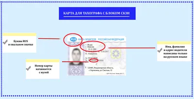 Как оформить карту водителя для тахографа: правила, условия, документы —  Тахографы в Калининграде