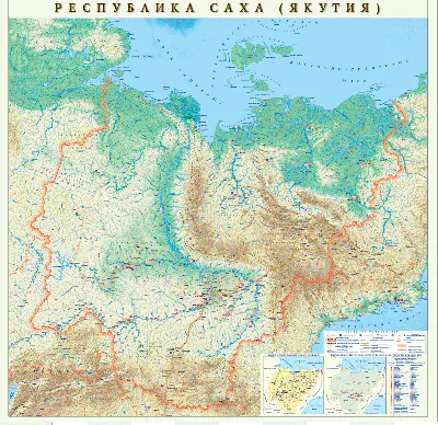 Якутия - Этнические карты