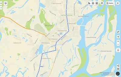 2ГИС покажет движение автобусов на карте Якутска - Новости Якутии - Якутия .Инфо