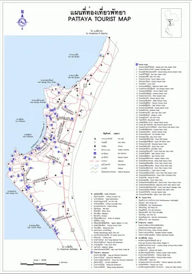 Карты Паттайи (Map of Pattaya) — Новости Таиланда, Сегодня, Тайланд