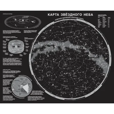 Карта звездного неба Краснодаре