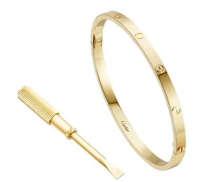 Браслет Love Cartier Желтое золото 750 - купить за 2571500 тг. в  официальном интернет-магазине Viled, арт. B6047519
