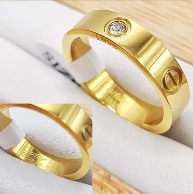 Кольцо в стиле Cartier Love Classic 3 купить от 32385 грн | EliteGold.ua