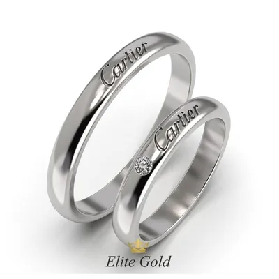 Кольцо Cartier 1895 Platinum Wedding Band B4036700 (28520) купить в Москве,  выгодная цена - ломбард на Кутузовском