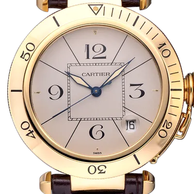 Cartier Pasha C White Dial: купить б/у часы по выгодной цене —  BorysenkoWatch