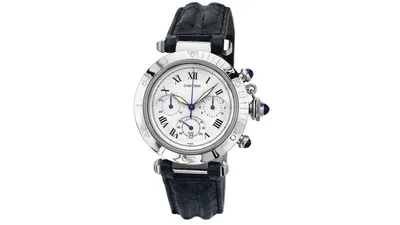 Оригинальные золотые часы Pasha de Cartier – купить по цене 1 031 500 ₽ в  интернет-магазине Mister Diamond