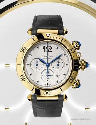 Купить часы Cartier Pasha de Cartier - Дубликат (16324) за 14 100 руб. - в  магазине копий часов