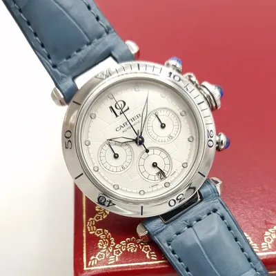 Мужские часы Cartier Pasha de Cartier Chronograph 41 mm WGPA0017 обзор,  отзывы, описание, продажа на Luxwatch.ua