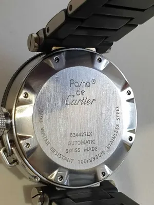 Pasha de Cartier Chronograph с серым циферблатом | TIMEAVENUE.RU | Дзен
