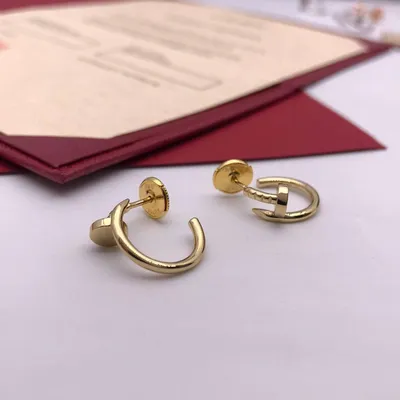 Серьги Cartier золотые, - купить за 108000 ₽ | SFS