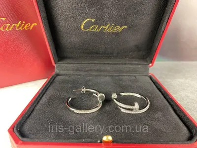 Серьги-гвоздики Cartier Love купить по цене 71400₽ в Москве | LUXXY