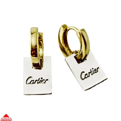 Серьги Cartier Love Earrings Yellow Gold Earrings B8301255 (35762) купить в  Москве, выгодная цена - ломбард на Кутузовском