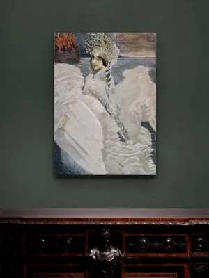 Царевна-Лебедь” - одна из самых загадочных картин Врубеля М. А.