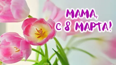 Букет шаров - Любимой маме на 8 марта