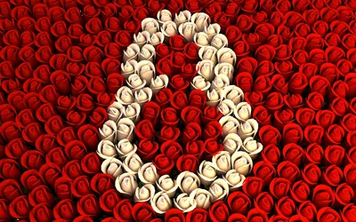 Белые розы\" на рояле Поздравление с праздником 8 Марта милых дам! - YouTube