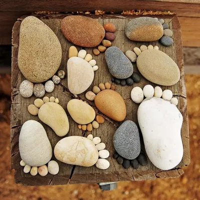 Поделки из морских камней своими руками: фото и описание процесса  изготовления
